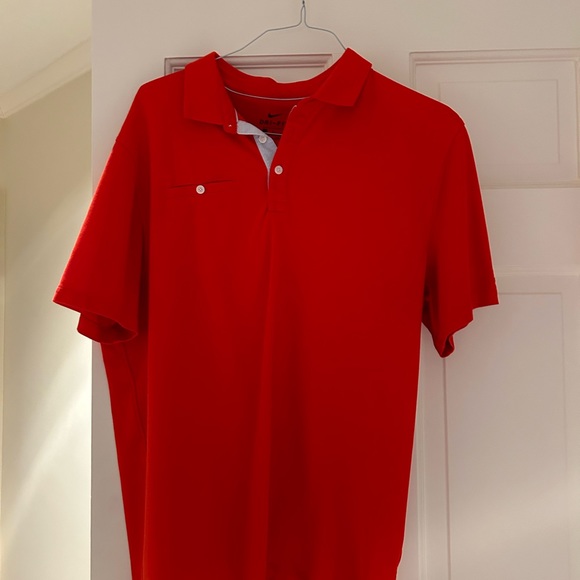 Nike Dri-Fit Golf Polos ( set of 5), size large, cotton material - Picture 12 of 12